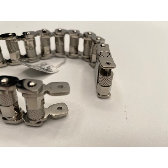 Legacy For Men By Simone I. Smith Bracelet Stainless Steel NWD (Broken piece) - Picture 3 of 4